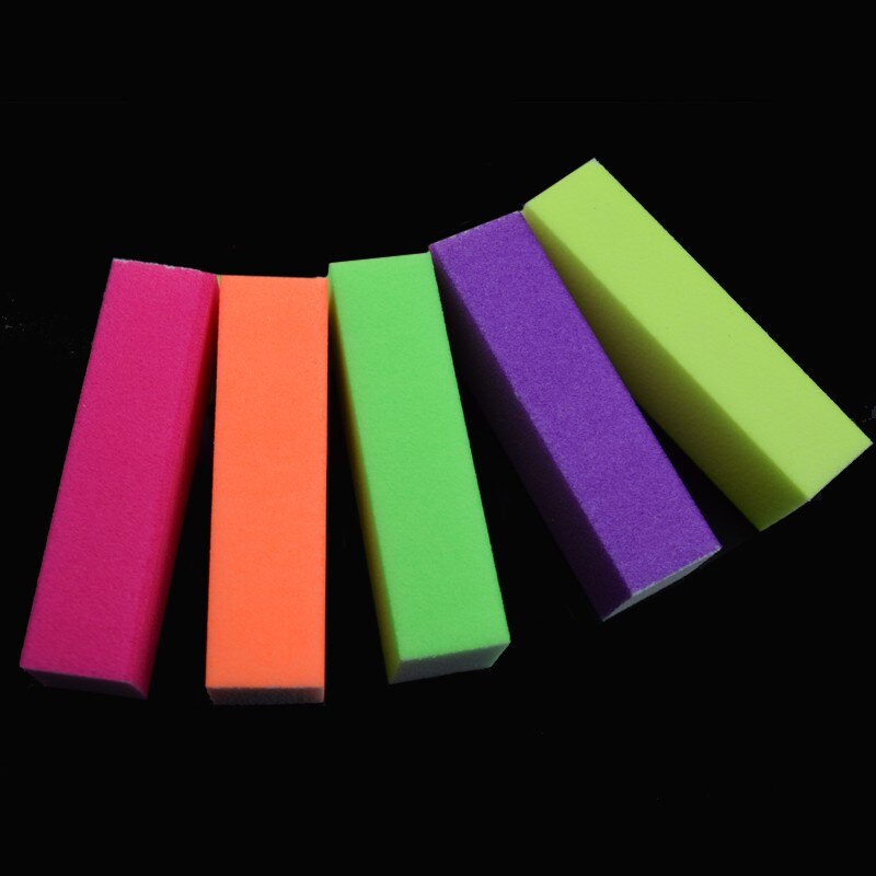 Neon Nail Buffers - KokoGlitterBel 