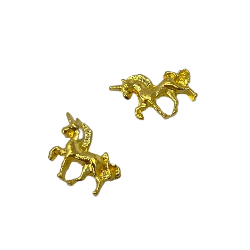 Gold Unicorn Charm
