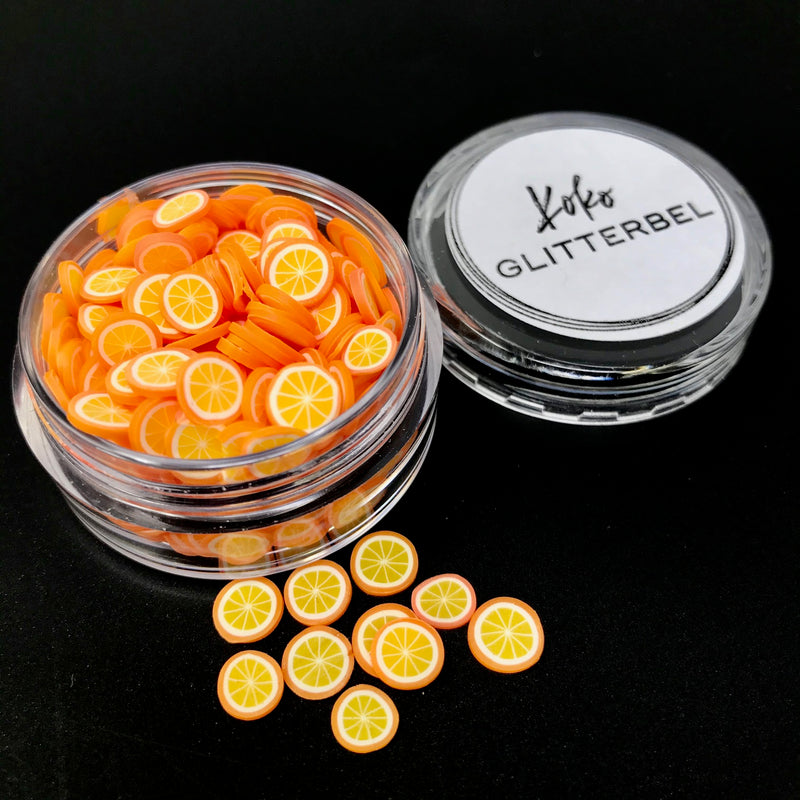 Orange Slices Clay FIMO