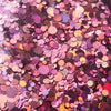 Rose Gold Glitter Dot Mix - KokoGlitterBel 