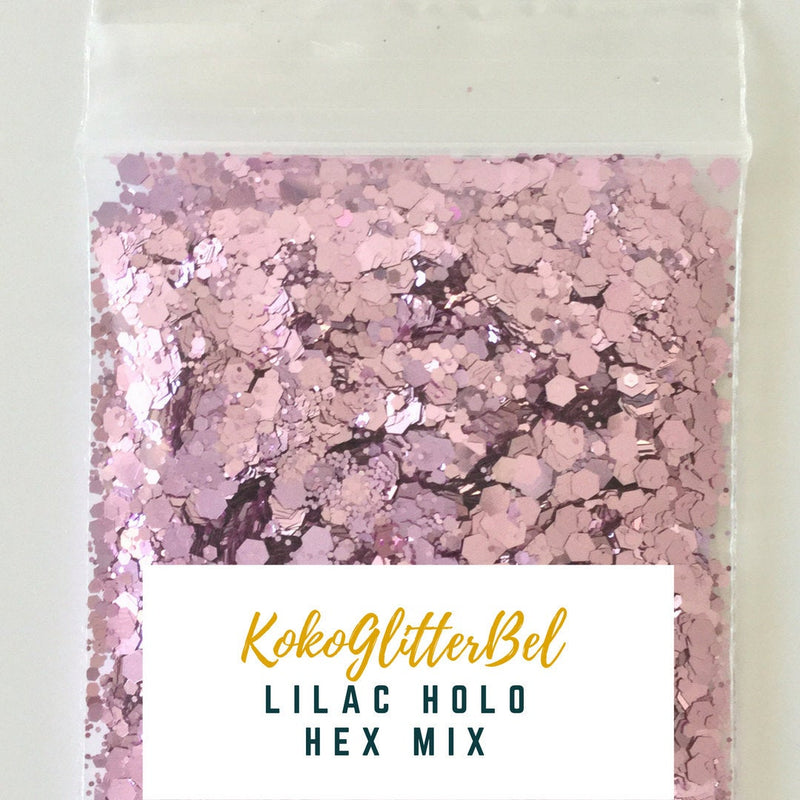 Lilac Hex Mix Metallic