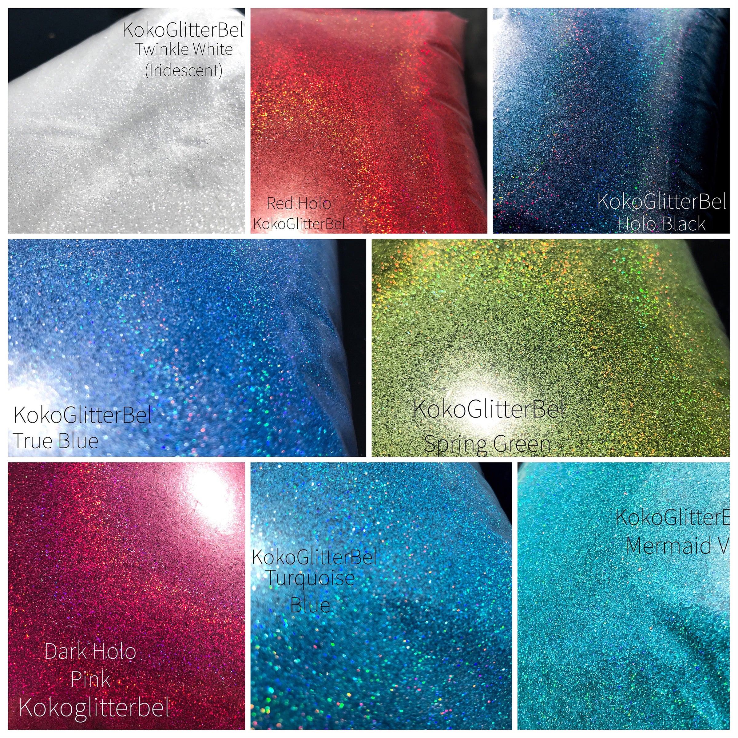 Athena Blue :Chunky Biodegradable Translucent Glitter (bulk)