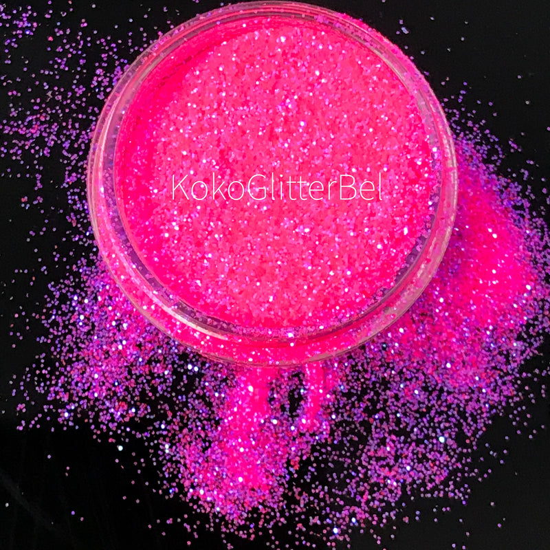 Neon Pink .2mm - KokoGlitterBel 