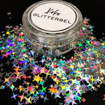 Silver Star Burst - KokoGlitterBel 
