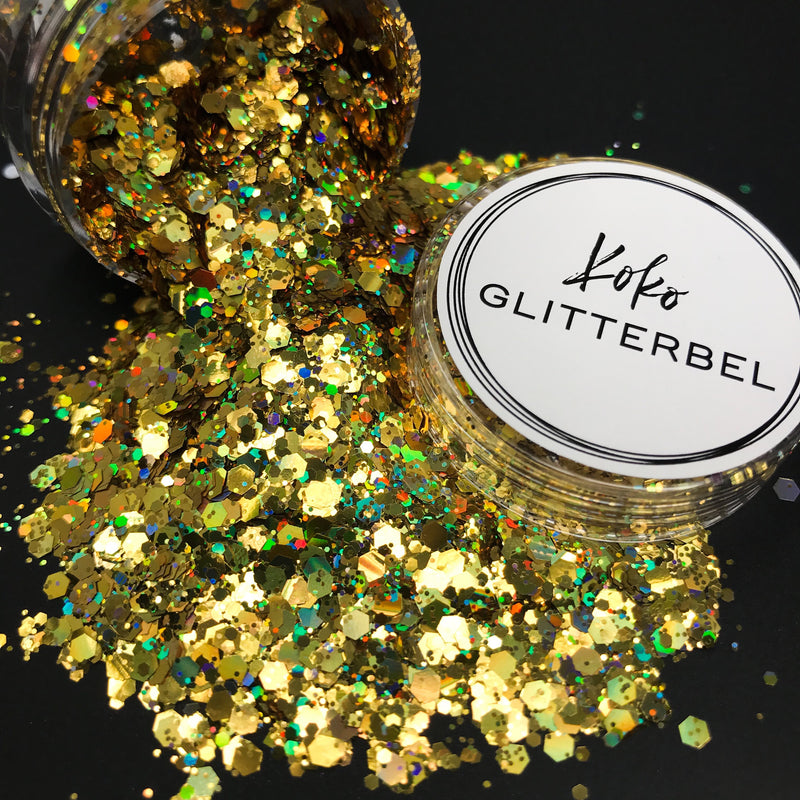 Super Holo Hex - Gold