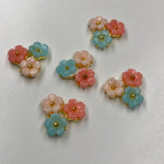 Flower Petal Nail Charms