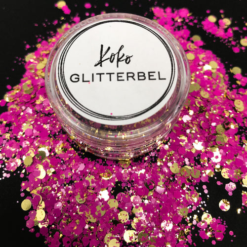 Pink & Gold - KokoGlitterBel 