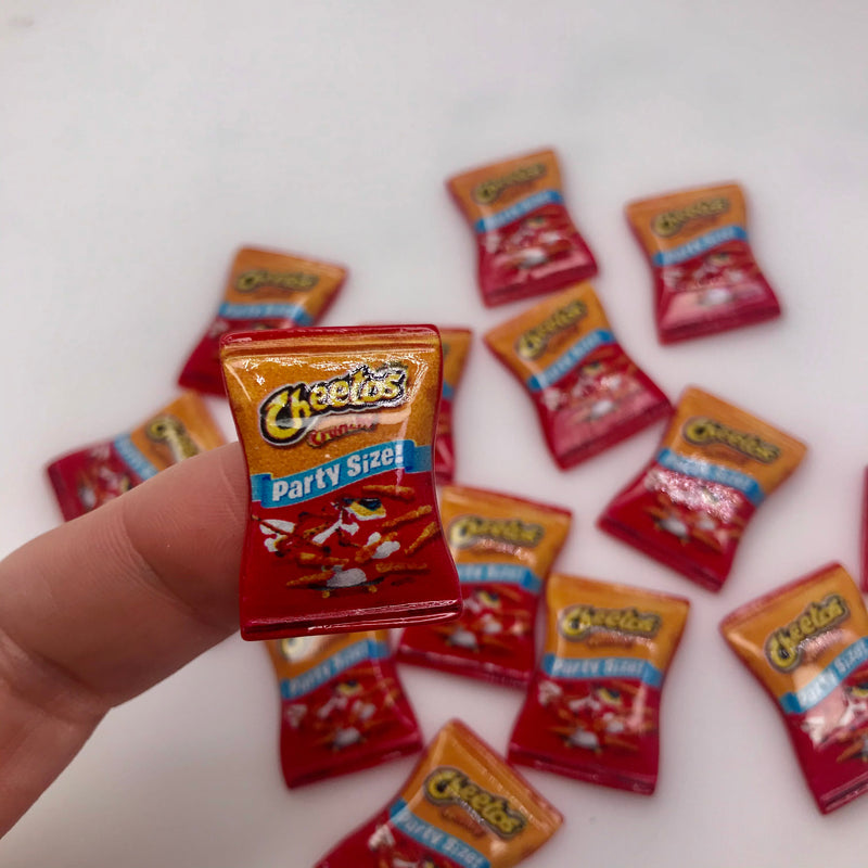 Hot Cheetos Nail Charms