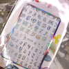 Old English Letter Stickers