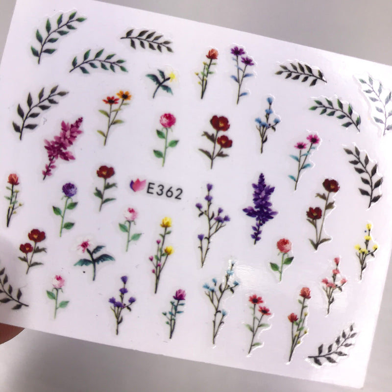 Wild Flower Stickers