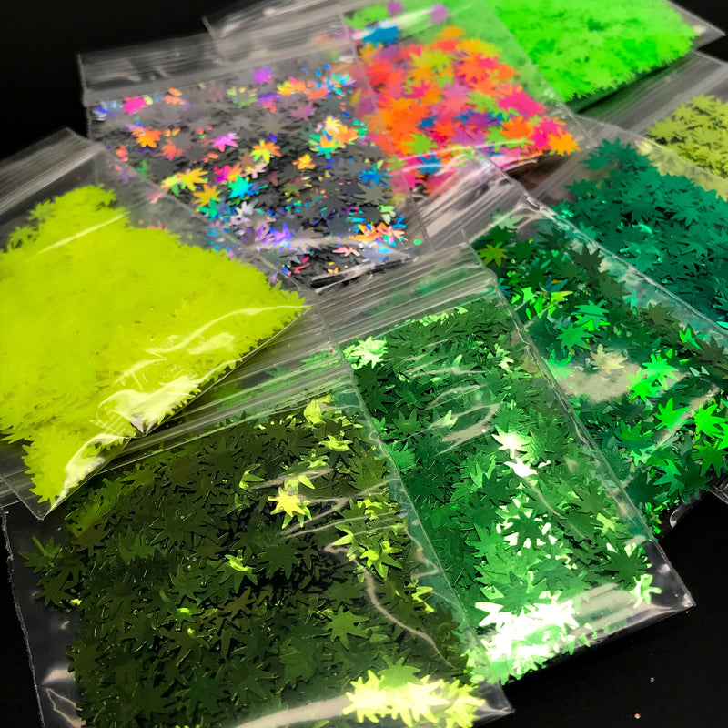Weed Glitter Set - KokoGlitterBel 