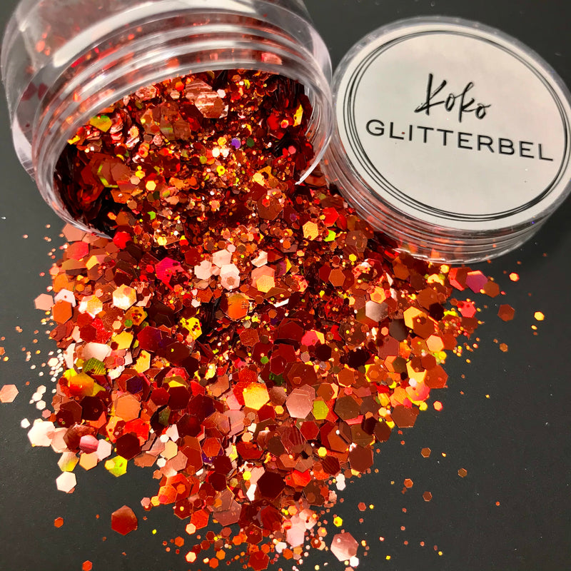 Halloween Orange Hex Mix