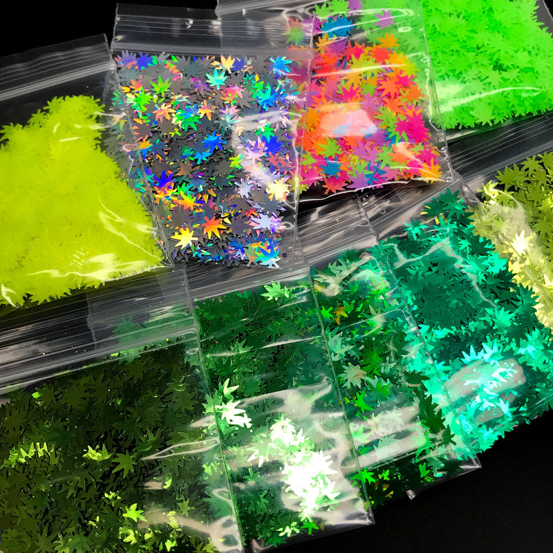 Weed Glitter Set - KokoGlitterBel 