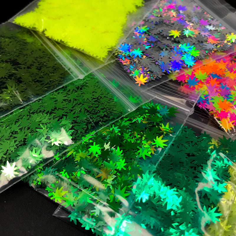 Weed Glitter Set - KokoGlitterBel 