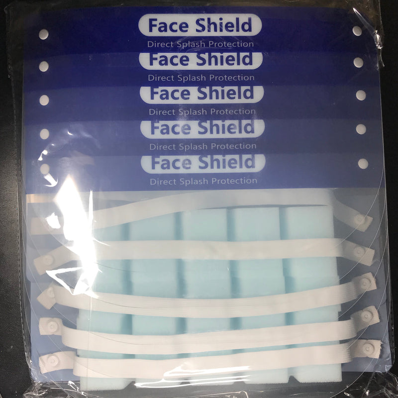 Face Shield - 5 Pack - KokoGlitterBel 