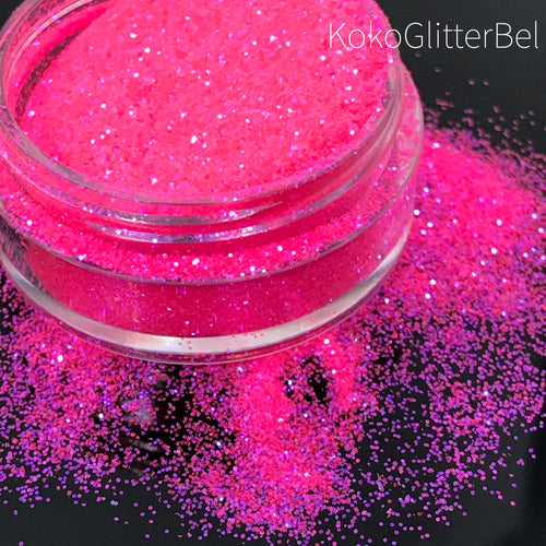 Neon Pink .2mm - KokoGlitterBel 
