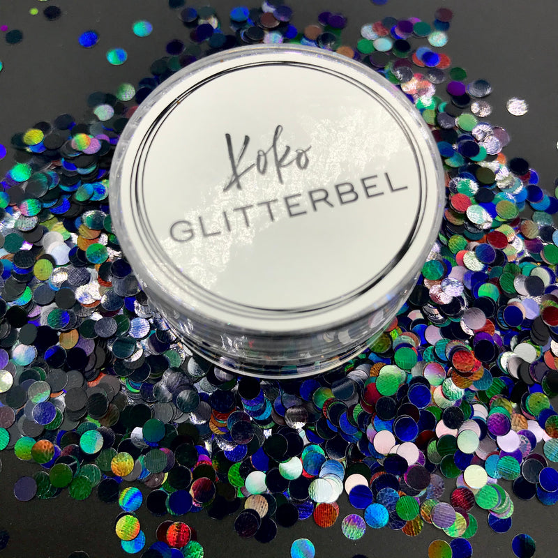 Holo Black Dots 3mm