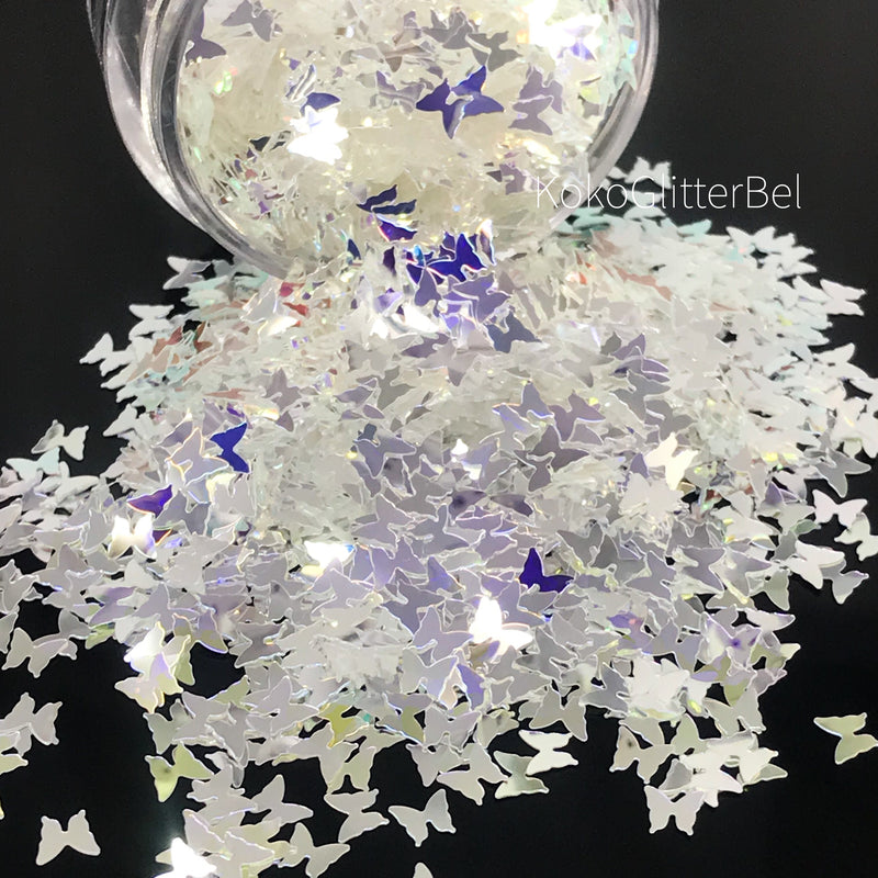 Butterfly Glitter - Diamond - KokoGlitterBel 