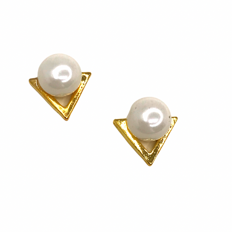 White Pearl Nail Charms