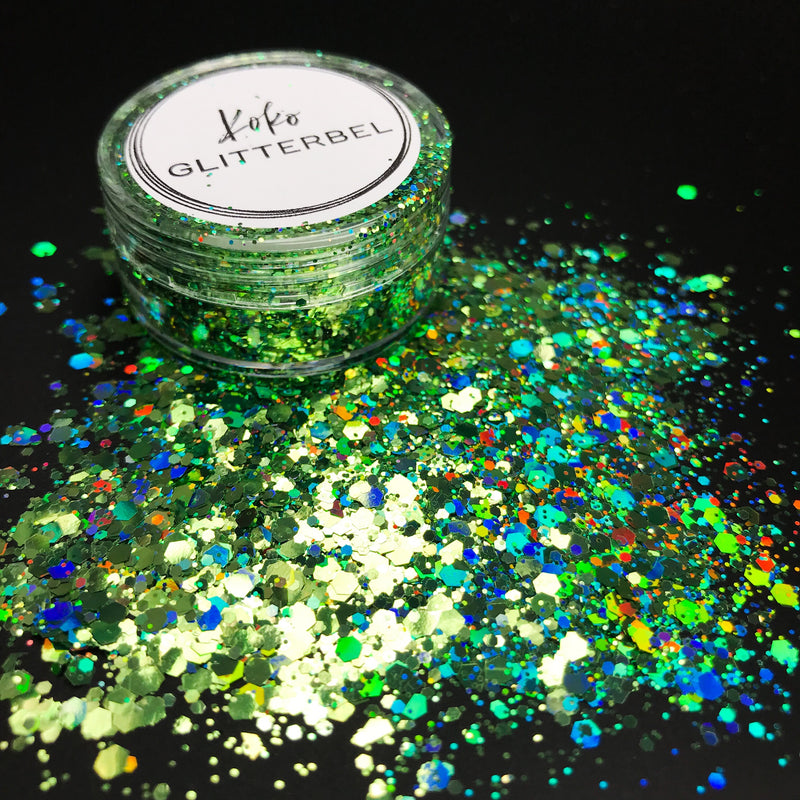 Super Holo Hex -Green