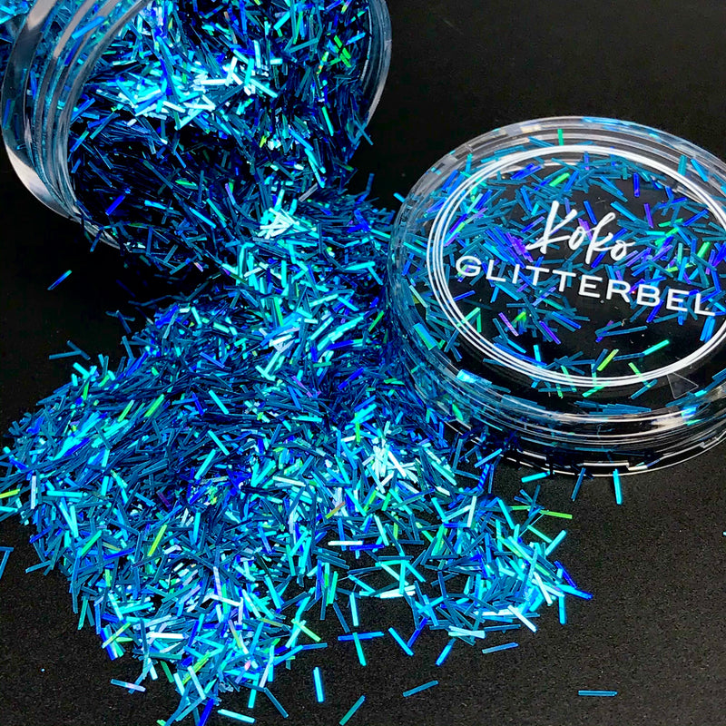 Blue Tinsel Bars