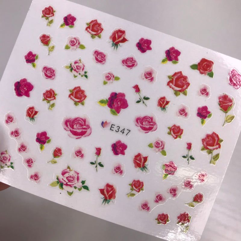 Red Rose Stickers