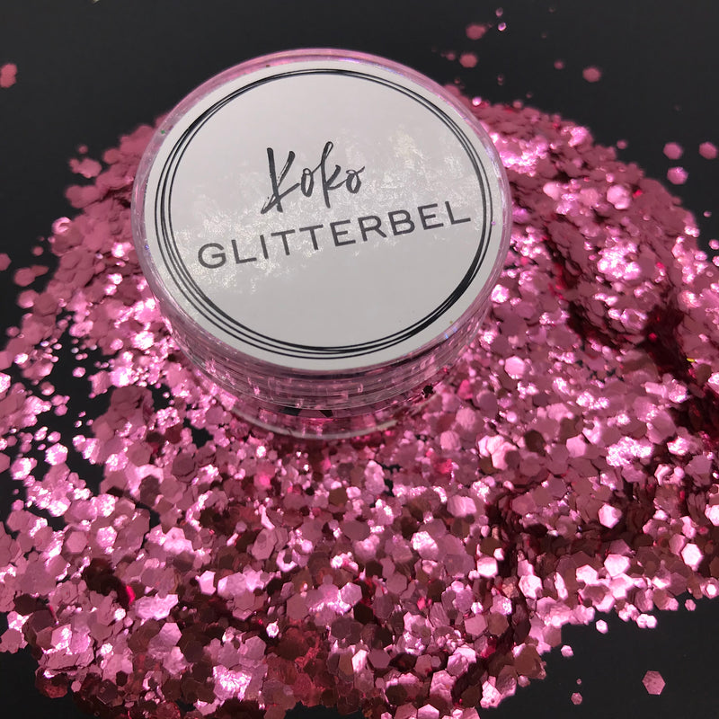 Metallic Peony Pink Hex