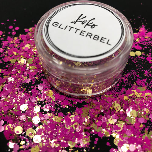 Pink & Gold - KokoGlitterBel 