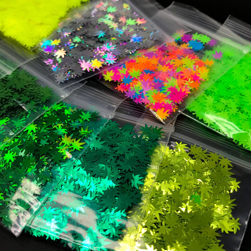 Weed Glitter Set - KokoGlitterBel 
