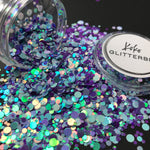 Metallic Glitter Mix Dots- Fling - KokoGlitterBel 