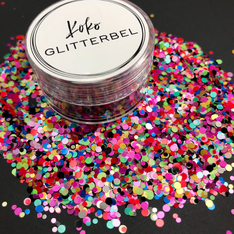 Matte Rainbow Dots