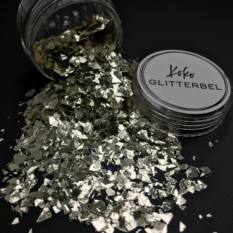 Metallic Gold Flakes