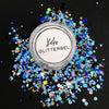 Blue Gold Dots - KokoGlitterBel 