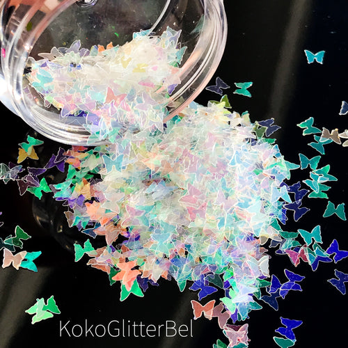 Clear Butterfly - KokoGlitterBel 