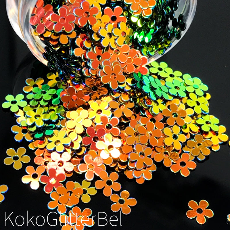Iridescent Daisy - KokoGlitterBel 